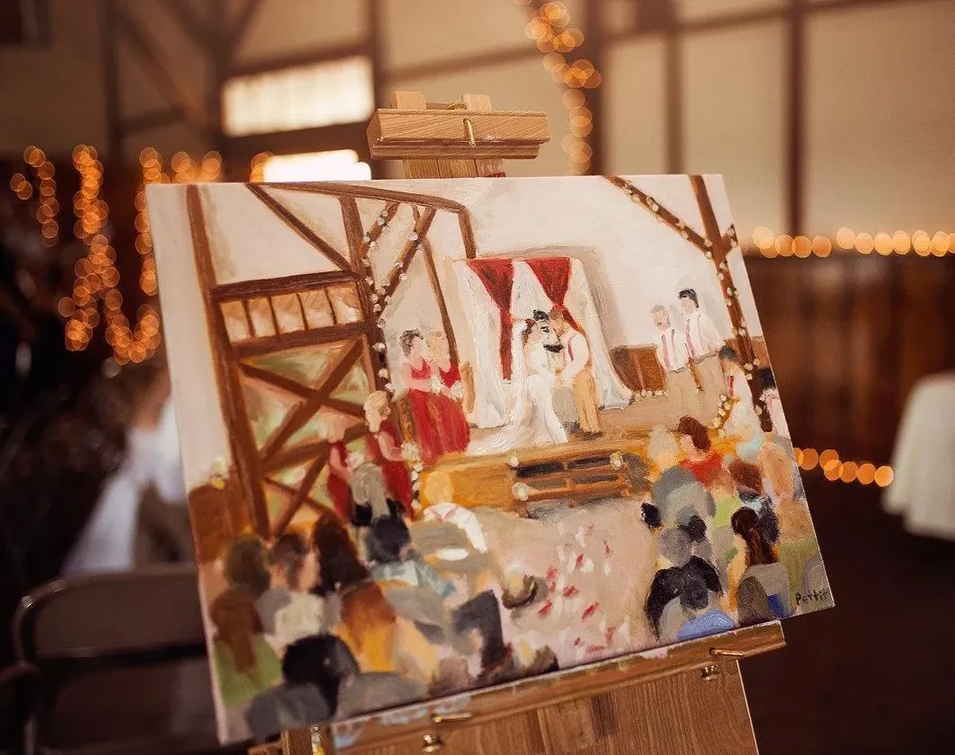 Powell Wedding, 2017 — Oil on canvas, 24 × 18 in